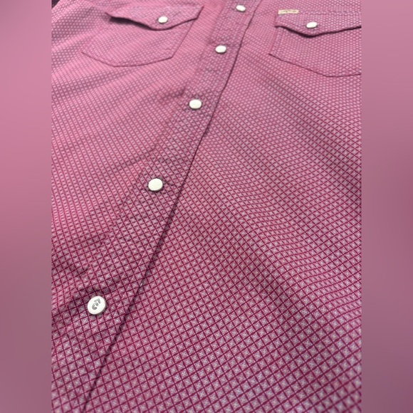Rafter C Men’s Western pearl snap Long sleeve size M - Picture 6 of 7